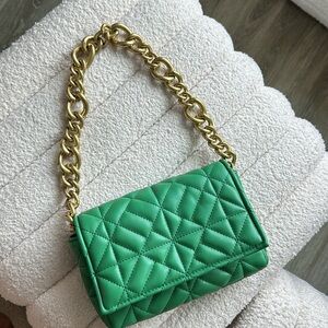 Green Zara Chain bag